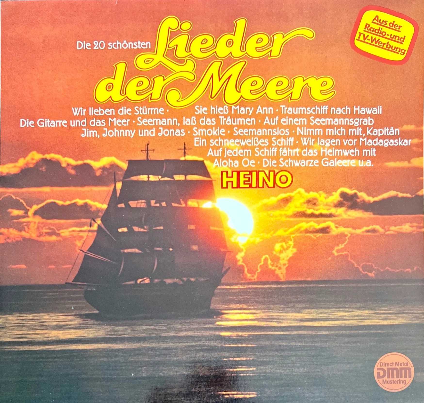 Die 20 schönsten Lieder der Meere – Vinyl