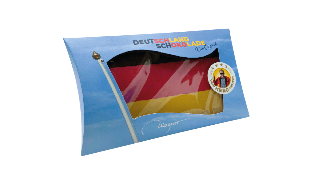 Hohe Nachfrage nach Heinos Deutschland-Schokolade